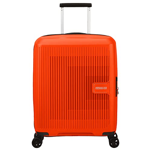 American Tourister Aerostep - 4-Rollen-Kabinentrolley 55 cm erw. bright orange im Sale