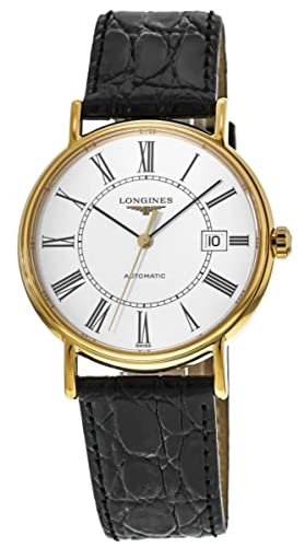 Longines Presence Automatik weißes Zifferblatt Herrenuhr L4.922.2.11.2 Modern Modern, Modern im Sale