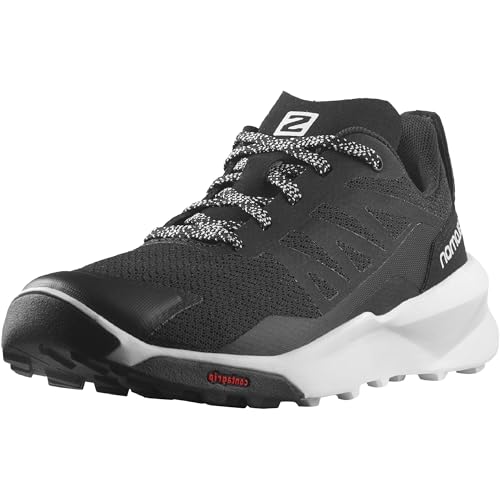 Salomon Patrol Unisex Kinder-Multisportschuhe, Outdoor-bereit, Sofort spürbarer Komfort, Vielseitiger Einsatz, Black, 33 im Sale