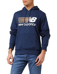 Thumbnail for New Balance Herren Nb Sport Lifestyle Oberteil für Herren, Deep Porcelain Blue, S EU