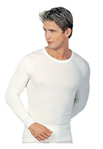 Medima Classic Herren-Hemd 1/1 Arm 20% Angora, weiß - im Sale