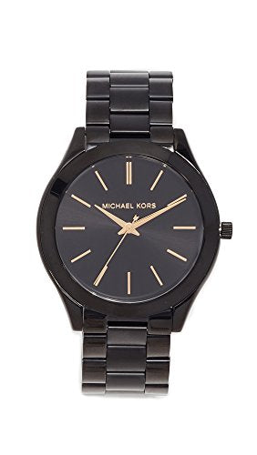 Michael Kors MK3221 Uhr Damenuhr Edelstahl Edelstahl 5 bar Analog Schwarz im Sale