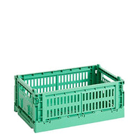 Thumbnail for Hay Transportbox Colour Crate aus recyceltem Polypropylen in der Farbe Dark mint im Sale