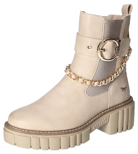 MUSTANG Unisex Booty, beige, EU im Sale