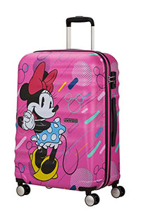 Thumbnail for American Tourister Wavebreaker Disney - Spinner L, Kindergepäck, 77 cm, 96 L, Mehrfarbig (Mickey Blue Kiss) im Sale