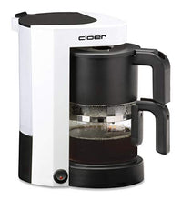 Thumbnail for Cloer 5981 Filterkaffeemaschine mit Warmhaltefunktion, 800 W, 5 Tassen, Filtergrösse 1x2, weiß