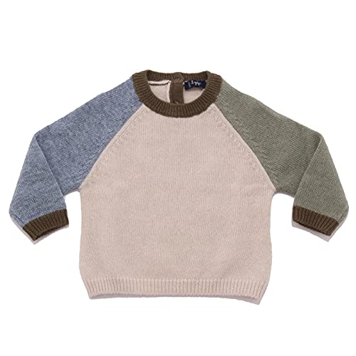 Il Gufo 1743AF Maglione Bimbo Boy Multicolor Wool Sweater Kid [6 Months] im Sale