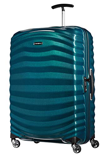 Samsonite Lite-Shock - Spinner Koffer, 75 cm, 98,5 L, mit 4 Rollen, Blau (Petrol Blue) im Sale