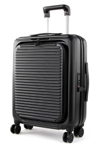 Mandarina Duck TANK CASE - TROLLEY CABIN W/FRONT PC POCKET schwarz (Schwarz) x 55 x 20 (BxHxB) im Sale