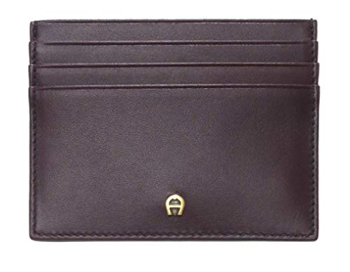 Aigner Karten-Etui 150006 Bordeaux im Sale