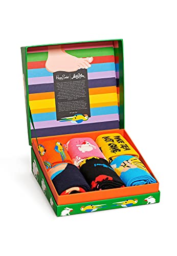 Happy Socks Unisex 6 Pack Monty Python Gift Set, Multicolor, 36-40 EU