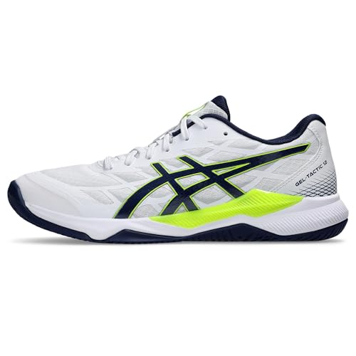 Asics Herren Gel-Tactic 12 Sneaker, White Peacoat, 47 EU im Sale