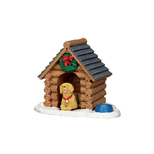 Lemax 54943 Vail Village Accessory: Log Cabin Dog House im Sale