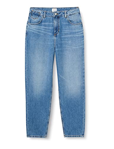 MUSTANG Damen Style Charlotte Tapered Jeans, Mittelblau 412, 27W / 34 im Sale