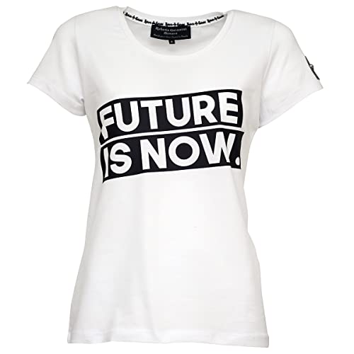 Roberto Geissini T-Shirt Future is Now - White - im Sale