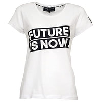 Thumbnail for Roberto Geissini T-Shirt Future is Now - White - im Sale