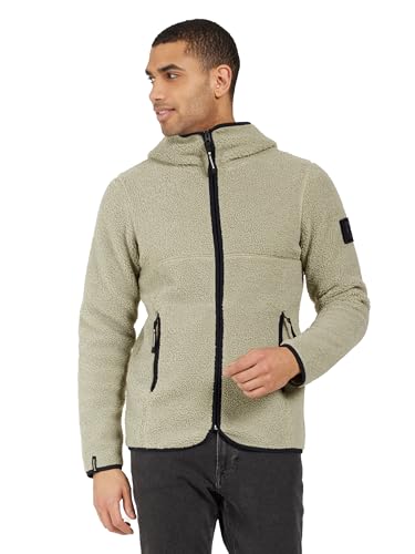 Didriksons Bror Full-zip 3 Oliv - Atmungsaktive warme Herren Fleecejacke, im Sale