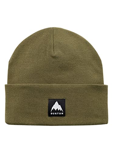 Burton Herren Recycled Kactusbunch Tall Beanie-Mütze, Martini Olive, 1SZ im Sale