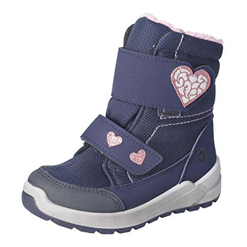 RICOSTA Mädchen Winterstiefel GENI,Kinder Boots,WMS:Mittel,lose Einlage,Sympatex,gefüttert,wasserdicht,Winterboots,warm,Nautic/Ozean (170),31 EU im Sale