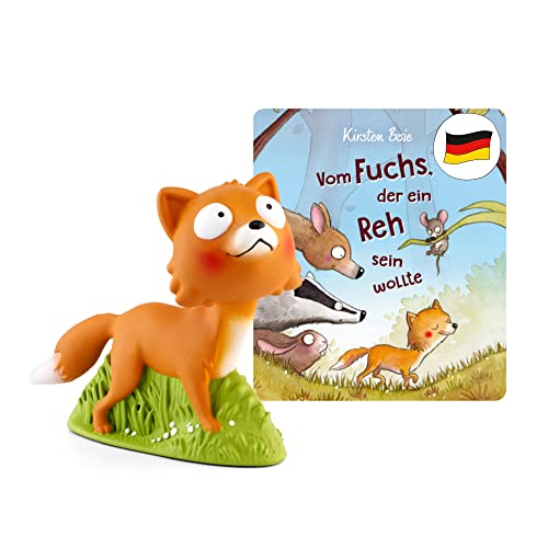 tonies Hörfiguren für Toniebox, Vom Fuchs, der ein REH sein wollte, Hörspiel für Kinder ab 6 Jahren, Spielzeit ca. 110 Minuten im Sale