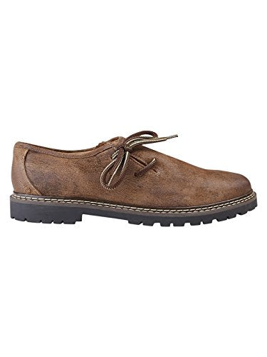 Krüger Herren Trachten Haferlschuhe, Modell: Bruno, Art.-Nr. 009552-0-0007, 43, im Sale