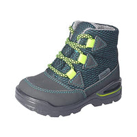 Thumbnail for RICOSTA Baby Jungen Lauflernschuhe EMIL,Kinder Boots,WMS:Weit,lose Einlage,Sympatex,waschbar,gefüttert,wasserdicht,Stiefel,grigio/aqua (490),22 EU