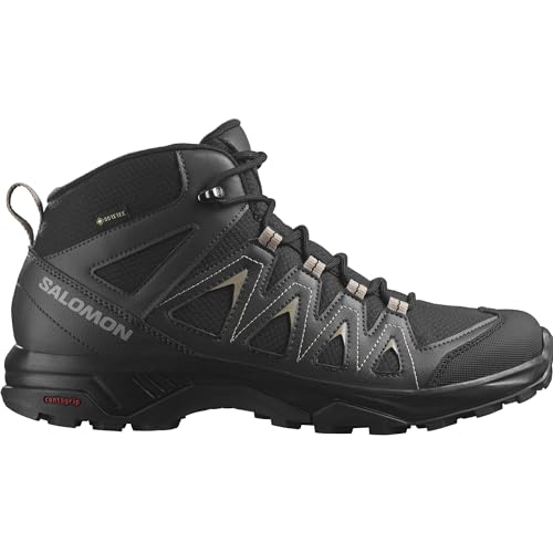 Salomon X Braze Mid Gore-Tex Wasserdichte Herren Outdoorschuhe, Outdoor-bereit, Sportliches Design, Vielseitiger Einsatz, Black, 2/3 im Sale