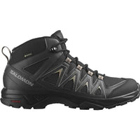 Thumbnail for Salomon X Braze Mid Gore-Tex Wasserdichte Herren Outdoorschuhe, Outdoor-bereit, Sportliches Design, Vielseitiger Einsatz, Black, 2/3 im Sale