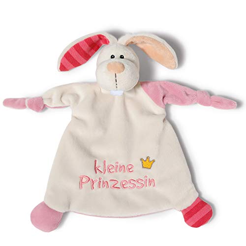 NICI Schmusetuch Hase ‚Kleine Prinzessin´ 25x25 cm – Hase Schnuffeltuch ab 0+ Monaten – Hase Kuscheltuch für Babys & Kleinkinder – Baby Kuscheltier / Schnuffeltuch – Schmusetuch für Mädchen – 40042 im Sale