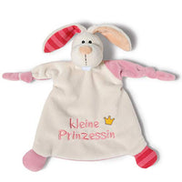 Thumbnail for NICI Schmusetuch Hase ‚Kleine Prinzessin´ 25x25 cm – Hase Schnuffeltuch ab 0+ Monaten – Hase Kuscheltuch für Babys & Kleinkinder – Baby Kuscheltier / Schnuffeltuch – Schmusetuch für Mädchen – 40042 im Sale