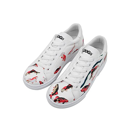 DOGO Vegane Damen Ace Sneakers - Koi World 40 im Sale