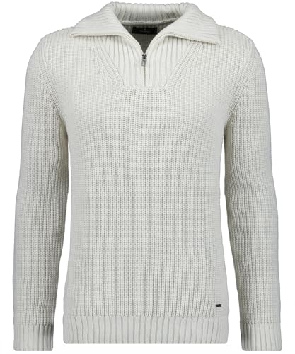 RAGMAN Herren Troyer Strickpullover 3XL, Ecru-005 im Sale