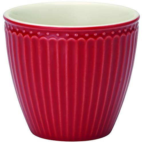 Porzellan Latte Becher, Alice Red von GREENGATE