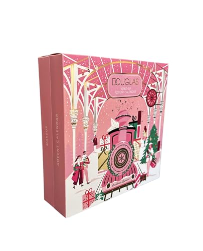 DOUGLAS ADVENTSKALENDER CHRISTMAS 2023 MAKE-UP ADVENT CALENDAR FRAUEN + MÄDCHEN ADVENT KALENDER - 24 MAKE UP HIGHLIGHTS FÜR DAMEN - KOSMETIK - LIMITIERT - ROSA