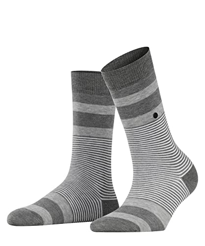 Burlington Damen Socken Black Stripe W SO Baumwolle gemustert 1 Paar, Schwarz (Black 3000), 36-41 im Sale