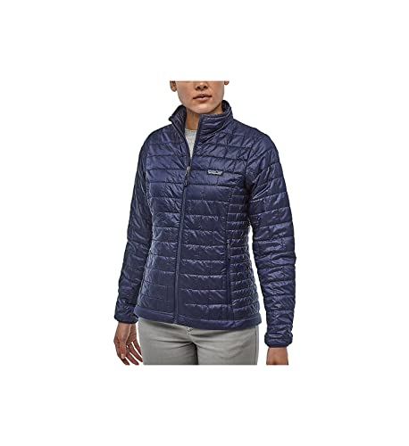 Patagonia Women's W's Nano Puff JKT Jacket, Classic Navy, XL im Sale