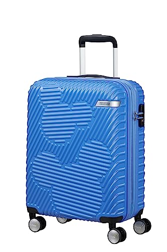 American Tourister Mickey Clouds, Spinner S, Erweiterbar Handgepäck, 55 cm, 38/45 L, Blau (Mickey Tranquil Blue) im Sale