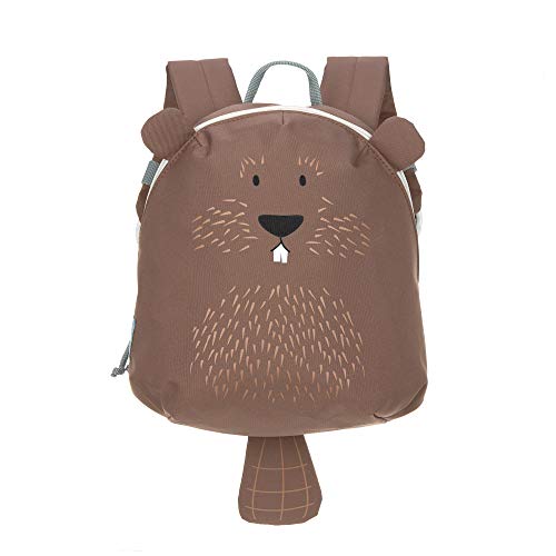 LÄSSIG Kleiner Kinderrucksack für Kita Kindertasche Krippenrucksack mit Brustgurt, 20 x 9.5 x 24 cm, 3,5 L/Tiny Backpack Bieber im Sale