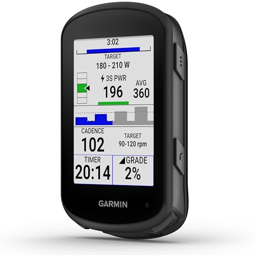 Garmin Edge 540 - EU Central + West, GPS-Fahrradcomputer mit Tastenbedienung, 2,6 Zoll Farbdisplay, Europakarten, umfassenden Leistungsdaten, bis zu 26 Std Akkulaufzeit im Sale