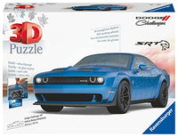 Thumbnail for Ravensburger 3D Puzzle 11283 - Dodge Challenger SRT Hellcat Redeye Widebody - Das stärkste Muscle Car der Welt als 3D Puzzle Auto - 108 Teile - für Dodge Fans ab 10 Jahren