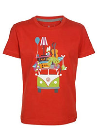 Thumbnail for ELKLINE Kinder T-Shirt Huckepack VW-Bulli Print 3041179, Farbe:darkblue, im Sale