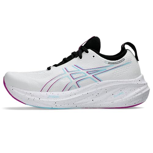 Asics Damen Gel-Nimbus 26 Sneaker, White Soothing Sea, 40.5 EU im Sale