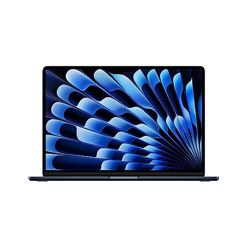 Apple 2023 MacBook Air Laptop mit M2 Chip: 15,3 Liquid Retina Display, 8GB RAM, 256 GB SSD Speicher, beleuchtete Tastatur, 1080p FaceTime HD Kamera. Funktioniert mit iPhone/iPad, Mitternachtsblau im Sale