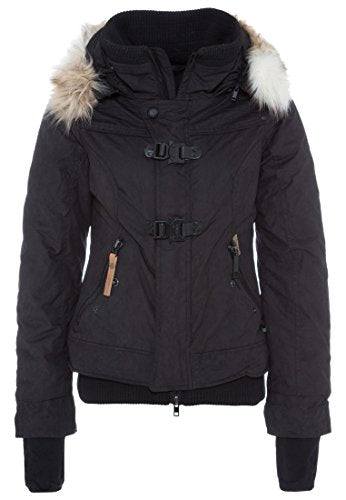 khujo Ashley Frauen Winterjacke schwarz 88% Polyester, 12% Nylon Streetwear im Sale