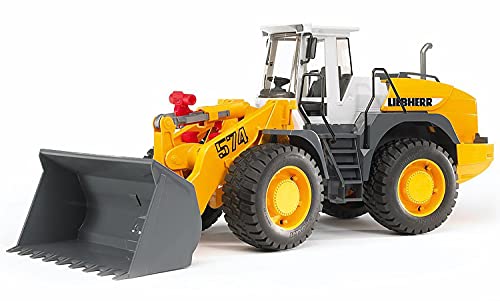 bruder 02430 - Liebherr Radlader L574-1:16 Frontschaufel Baustelle Baufahrzeug Baumaschine Spielzeug