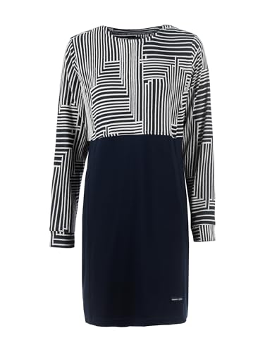 s'questo Kleid kurz grafisches Muster, Mix&Match, Blau Navy Soquesto Kollektion Sweet Soul im Sale