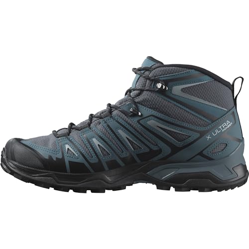 Salomon X Ultra Pioneer Mid Gore-Tex Herren Wander Wasserdichte Schuhe, Alle Wetterbedingungen, Sicherer Fußhalt, Stabil und gedämpft, Peat, 2/3 im Sale