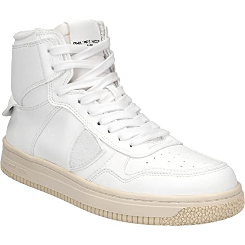 Philippe Model Sneaker Lyon HIGH Recycle’ MIXAGE, Glattleder, Weiß, Damen EU 41 im Sale