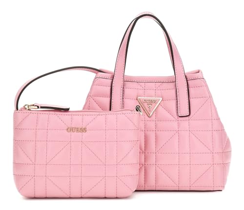 GUESS Damen Latona Tote Mini-Umhängetasche, Pink im Sale