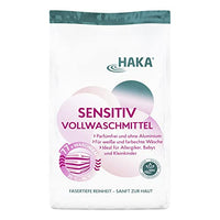 Thumbnail for HAKA Vollwaschmittel Sensitiv I 3kg Waschpulver ohne Farbstoffe und Duftstoffe I für 77 Waschgänge | Waschmittel für Allergiker I Ohne Parfum